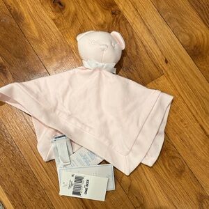 Soft Pink Teddy Bear Security Blanket